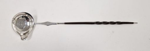 Antique white metal toddy ladle with handle, 40cm long Condition ReportThe cup is 3.5 inches