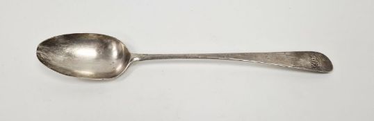 George III silver gravy spoon, London 1783, maker Thomas Wallis I, 3ozt approx.