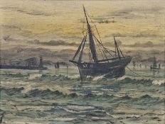 19th/20th century school Oil on canvas 