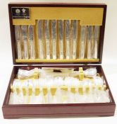 Arthur Price silver plated canteen of cutlery, the canteen itself 46cm wide Condition ReportGood