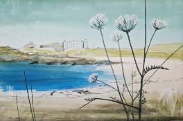 William Brown (21st century) Watercolour on paper  Boats in harbour, signed and dated 1980 lower