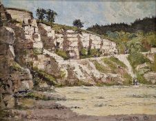 John Preece (mid-20th century)  Oil on board 