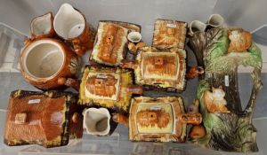 Small quantity of Price Kensington Cottageware teapots, a Price Kensington Cottageware jug and