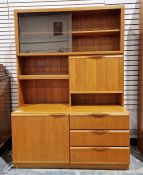 Mid century sideboard/wall unit by McIntosh, measuring approx. 170cm high x 120 wide x 47 cm deep.