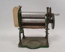 Tinplate mangle with Made in England to base