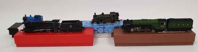 Four loose 00 gauge locomotives to include Trix Trains 00 Gauge No 1186 Class A2, 4-6-2 Steam
