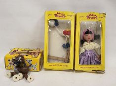 Three boxed Pelham Puppets to include Pelham dog A7 Bengo, Pelham Puppets Junior range A10 Oz,