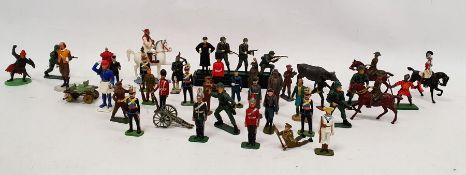 Quantity of Lead and other figures to include John Tunstill Soldiers Soldiers, Lone Star Harvey