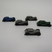 Dinky diecast model cars to include No.36A Armstrong Siddeley Limousine, No.36D Rover Streamline,
