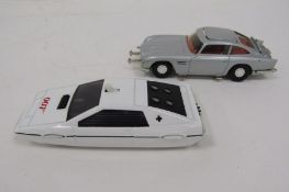 Five Diecast model cars to include Corgi 007 Lotus Esprit, Dinky Toys Landy Penelope's FAB 1