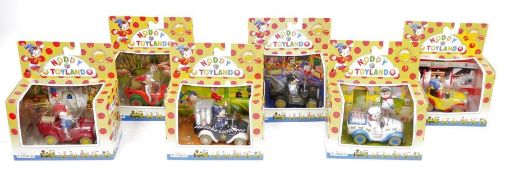 Lledo Noddy Toyland boxed diecast model cars to include Noddy's car, Mr Plod's Police car, Mr
