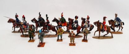 Large quantity of unboxed Cavalry and Military DelPrado figures to include Trooper Napoleon's