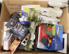 Large Quantity of playworn diecast model cars to include Matchbox Specials Kremer Porsche CKS,