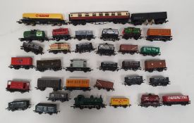 Large quantity of Hornby and other rolling stock to include Hornby 0-6-0 GWR 8751 locomotive, Hornby