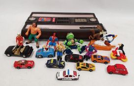 Mattel Electronics intellivision, Corinthian football players and other childrens toys