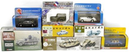 Quantity of diecast model cars to include Corgi Classics 69901 British Army Centurion MKIII Tank +