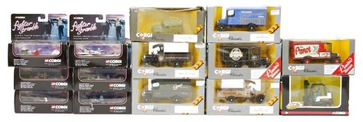 Six boxed Corgi Fighter Scramble to include CS900017 P-51D Mustang Bomber escort, CS90019