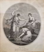 After Bartolozzi by John Boydell Stipple engraving  