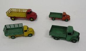 Dinky Toys diecast models to include 410 (25m) Bedford End Tipper, No. 25w (411) Bedford Open Back