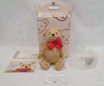 Steiff 50th Anniversary bear, Danbury Mint, blonde 2007, 294, with certificate and box