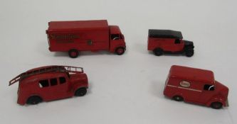 Dinky Toys diecast model cars to include 514 Slumberland Mattresses Guy delivery van, 250