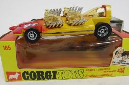 Four boxed Corgi Toys Whizzwheels diecast model cars to include 509 Porsche Targa 911s Police Car,