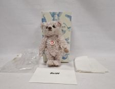 Steiff limited edition Jakob bear, smoky white, limited edition 1406, with certificate, 28cm, boxed