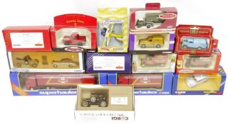 Corgi boxed diecast model cars to include Corgi Superhaulers 59570 ERF Box Trailer- Royal Mail,