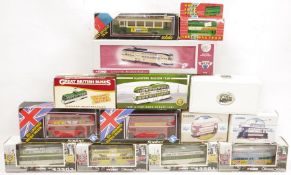 Large quantity of boxed diecast model cars to include 2 x Solido bus londonien double decker,