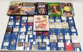 Quantity of Amiga games to include Mortal Kombat, Assassin Special edition, The Lion King, Ascon