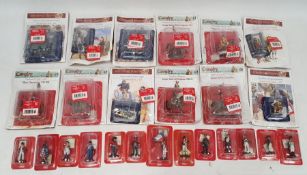 Quantity of boxed DelPrado figures to include examples of Medieval Warriors, Cavalry of Napoleonic