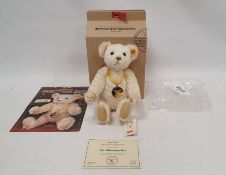 Steiff Danbury Mint 'The Millennium' bear, serial no.29002, 29cm, with medallion, certificate and