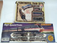 Hornby 00 gauge High Speed Train set together with a Kamco Continental Train set (2)