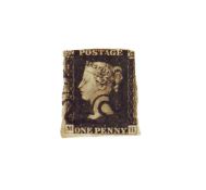 Victorian Penny Black, MH, 1840