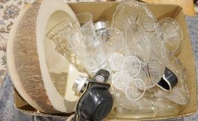 Paragon 'Country Lane' part tea service to include cups, saucers, teapot, jug, a turned wooden bowl,