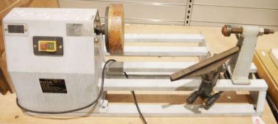 SIP group wood lathe, serial number 01488
