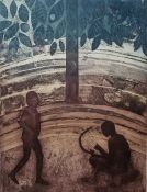 After Rosie Tomlinson  Coloured print  