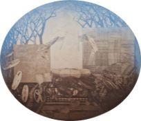 After Martin Ware (b.1946)  Aquatint and etching on paper 