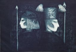 After Mary Rose O'Neill (b.1961)  Etching and aquatint on paper 