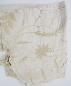 Group of late Victorian and early 20th century embroideries, tablecloths and other items including a