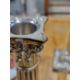 Victorian set of four large silver candlesticks, of Corinthian column form, on square bases, - Image 29 of 31