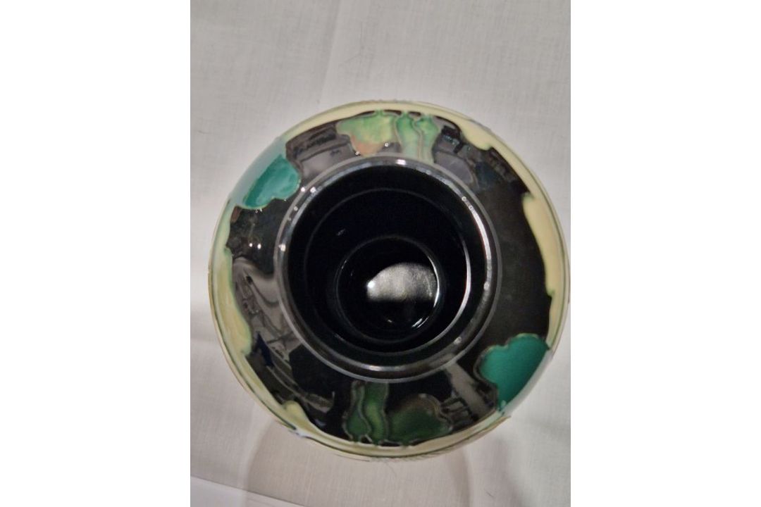 Moorcroft inverted baluster vase and cover, circa 2006, printed and painted marks, tubelined with - Image 9 of 15