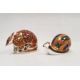Two Royal Crown Derby bone china paperweights, the first modelled as an 'Armadillo' circa 1996, - Image 1 of 4