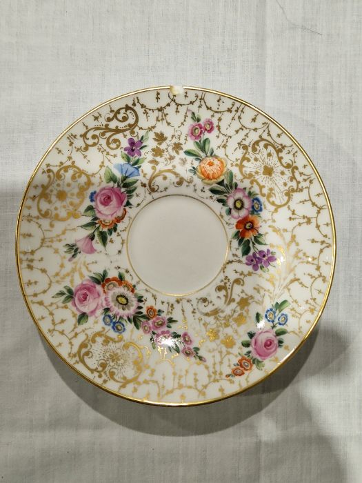 Group of English and continental 19th/early 20th century porcelain tea and coffee cups and - Image 8 of 22