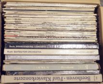 Quantity of classical LPs to include Greig, Mozart, Brahams and some classical LP box sets to