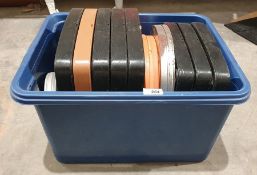 Collection of Our Gang 16mm movie films including April Day, Whistle Stop, Every Man for Himself,