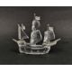 Swarovski model of Santa Maria (A7473NR000003) with titled mirror, with original box, 9.5cm high - Image 1 of 2