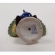 Silver pocket watch with subsidiary seconds dial, key winding, an enamelled small hairbrush, a - Image 7 of 7