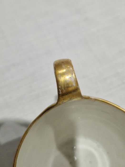 Group of English and continental 19th/early 20th century porcelain tea and coffee cups and - Image 10 of 22