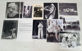 Quantity of signed photographs of Our Gang, Jean Darling and 